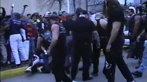 WCW nWo Thunder, February 19th 1998  nWo attack Le