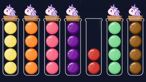 Ball Sort Puzzle ⚾️ Level 182 -188 Gameplay iOS Android | Fun Cool Game Play 2025