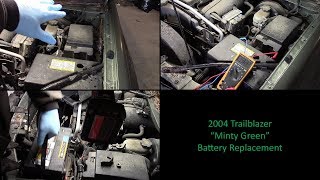 2004 Chevy Trailblazer battery replacement (4.2 I6)