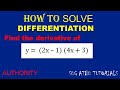 Differentiation basics