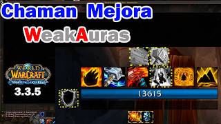 WeakAuras for Shaman Enhancement - WoW 3 3 5