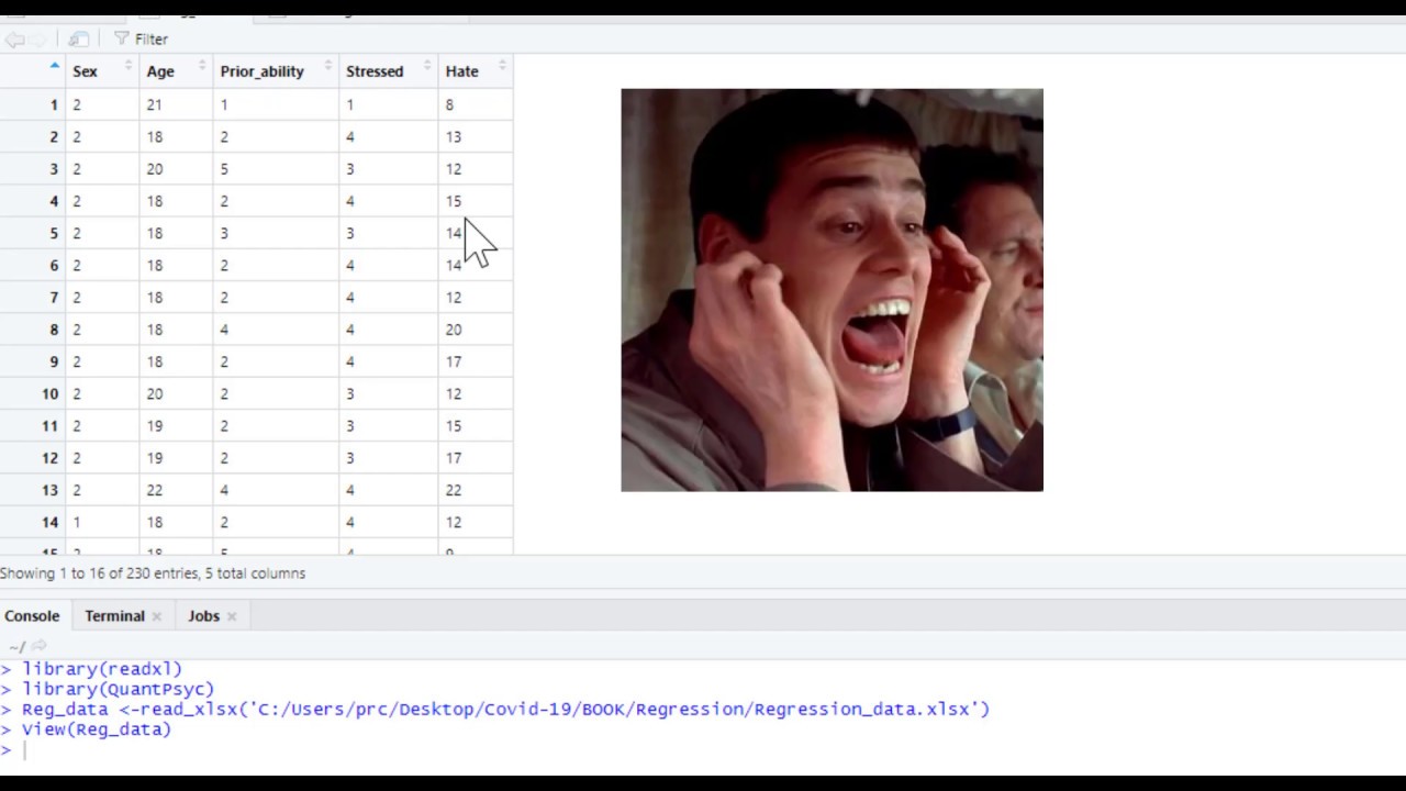 R Tutorial: Linear regression in R (part 1) - YouTube