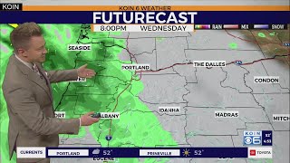 April showers continue through the start of May in Portland