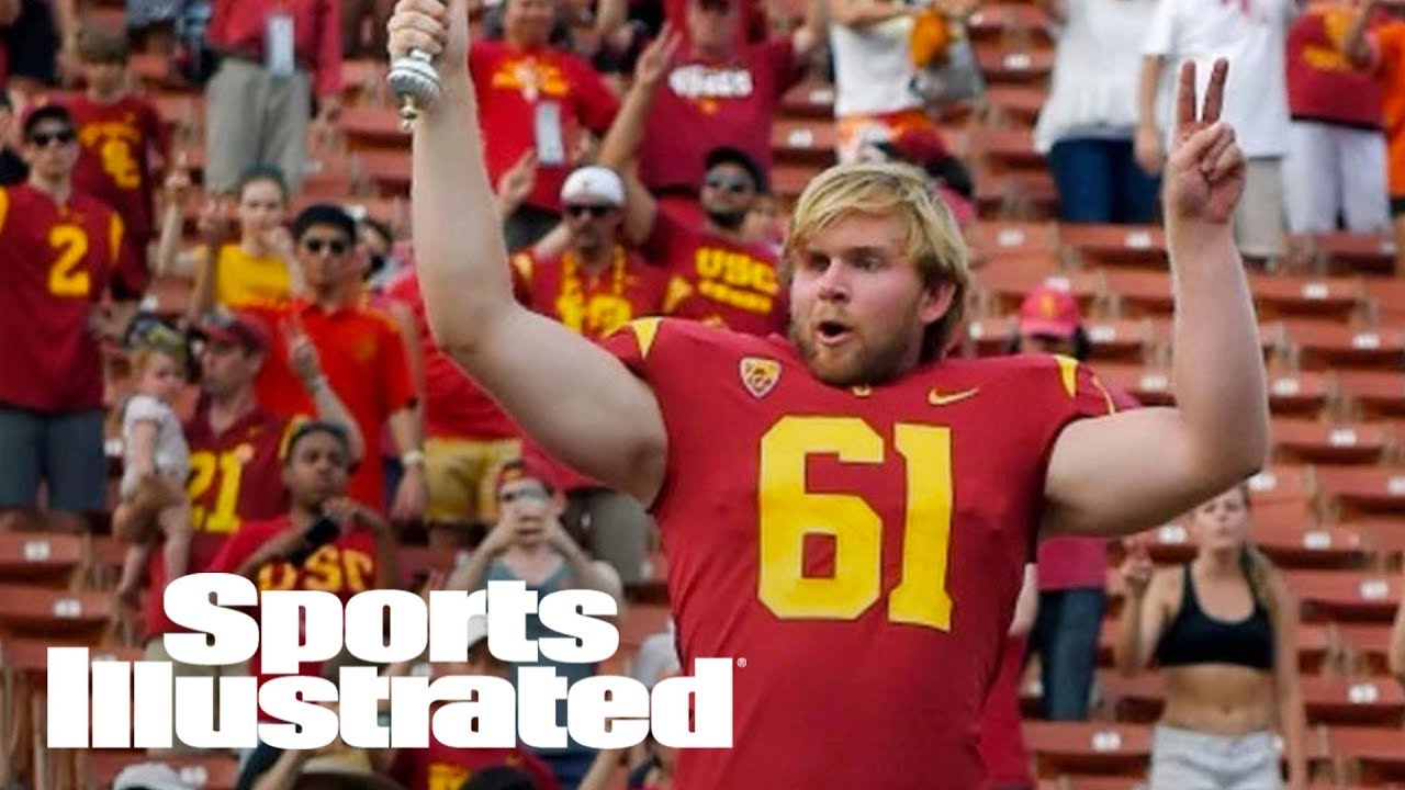 Usc S Blind Long Snapper Jake Olson Makes Successful Debut In Week 1 Si Wire Sports Illustrated Youtube