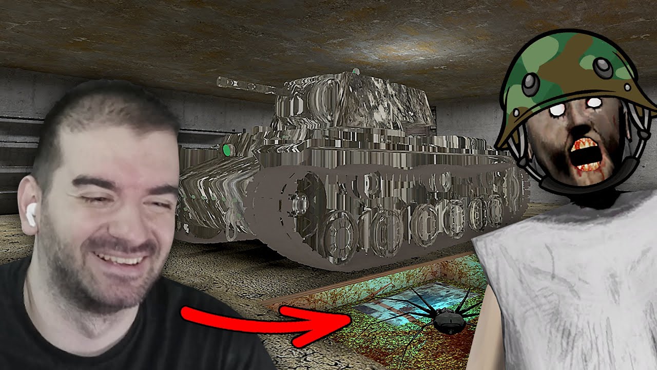 ОТКРИХМЕ ТАЙНА СТАЯ ПРИ ГРАНИ И ИЗБЯГАХМЕ С ТАНКА - Granny 3 Enhanced (Tank Ending)
