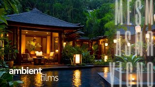 Cozy Tropical Hotel Bungalow, Rainfall ::  2hrs Stress Relief [ ASMR ]