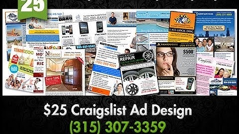 Craigslist Image Ads - Cartoon Presentation