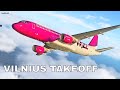 WIZZ AIR A320 | VILNIUS (EYVI) Takeoff| ONLINE Gameplay