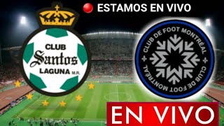 Donde ver Santos vs. Montreal en vivo, partido de ida Octavos de final, Concachampions 2022