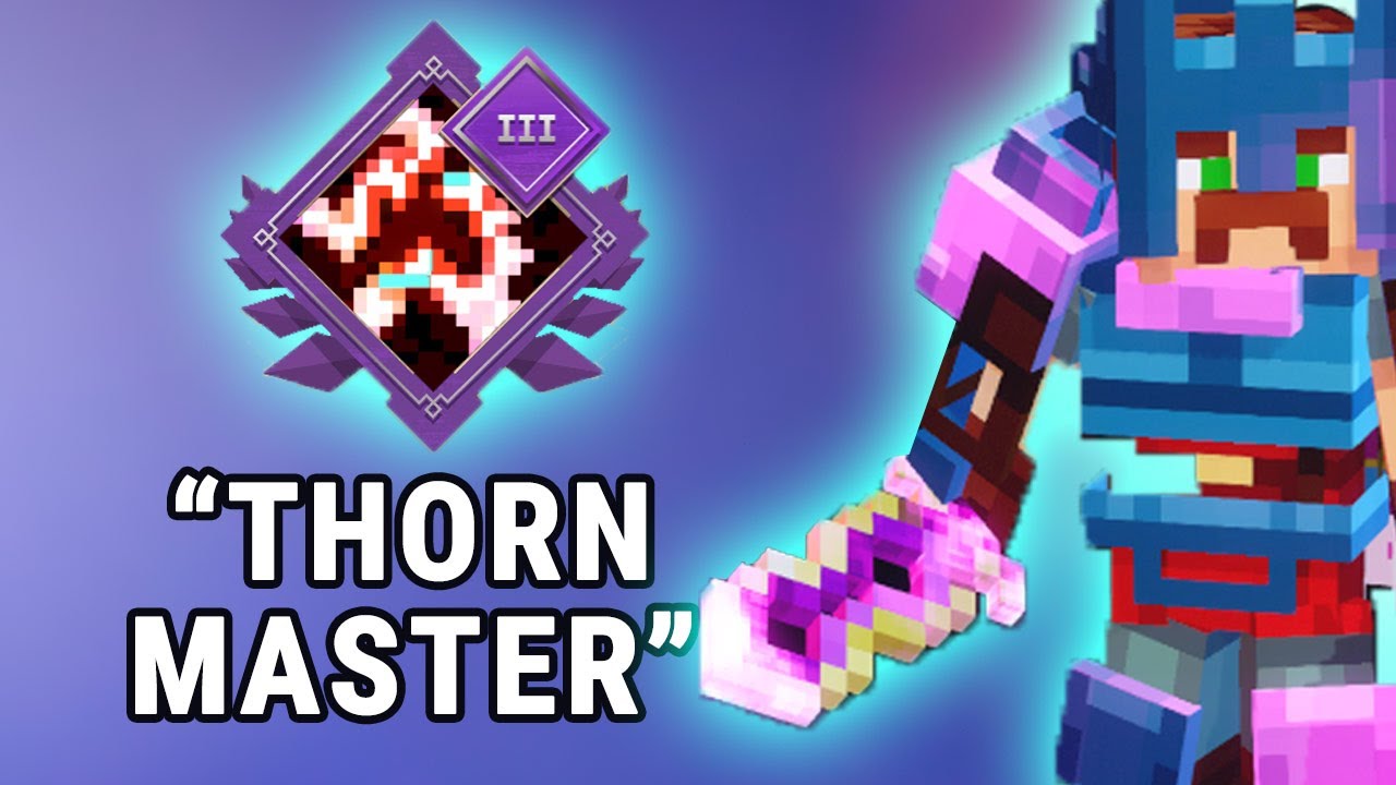 Minecraft Dungeons "Thorns" EndGame Build Guide Top MD Builds YouTube