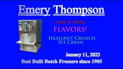 Hazelnut Crunch Ice Cream