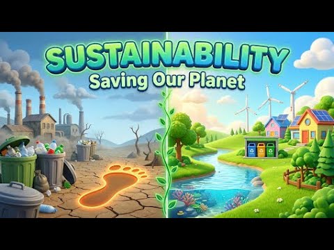 What is Sustainability? 🌍 Eco Footprint \u0026 Conservation Explained!