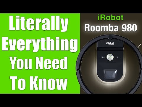 iRobot Roomba 980 Review 2018 - Specs / Features Explained