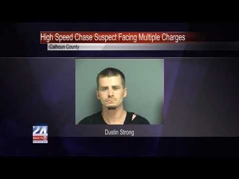 High Speed Chase Suspect Facing Multiple Charges in Calhoun County ...