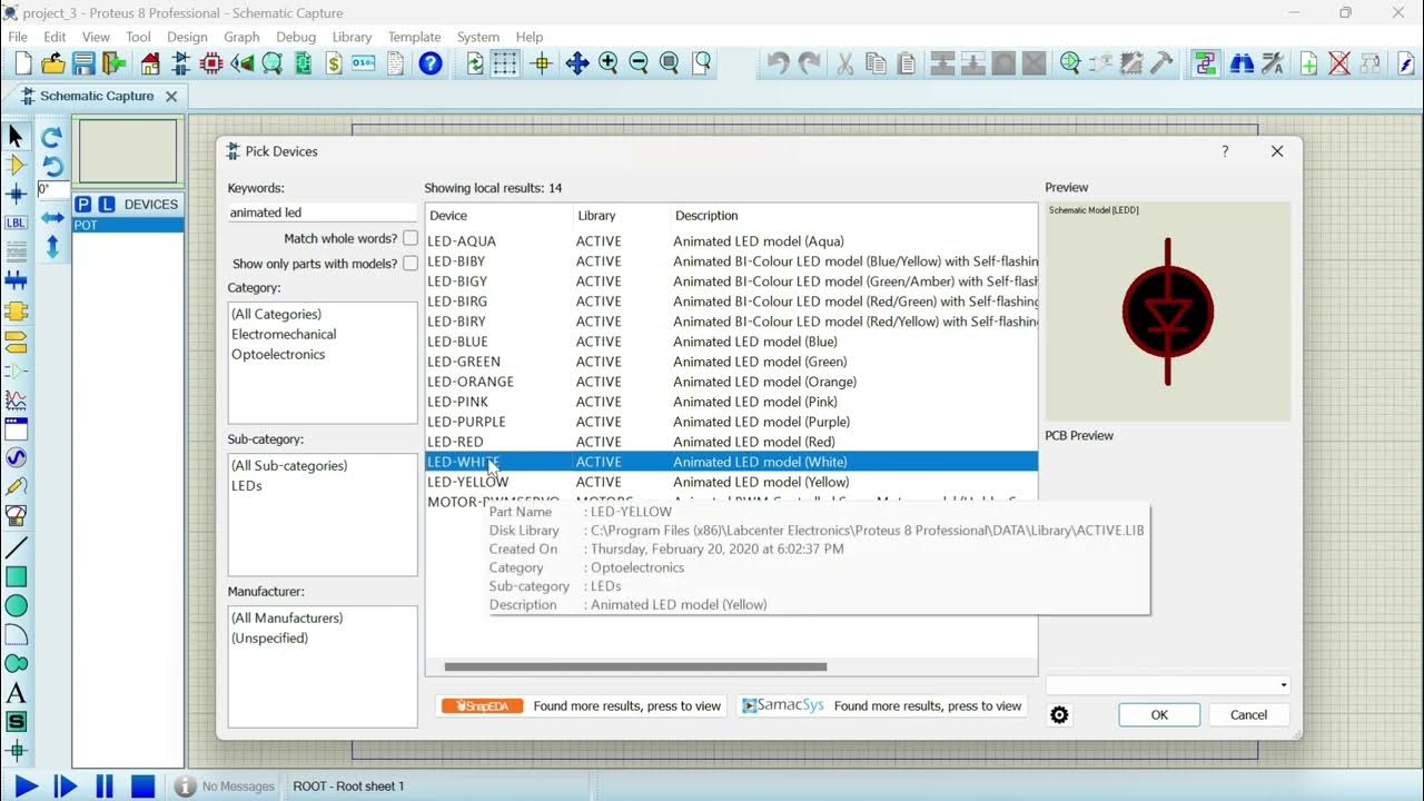 proteus tutorial 3 ammeter and voltmeter interface YouTube