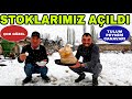 KAR BASTI ! STOKLARIMIZ AÇILDI~BABAM TULUM PEYNİRİ CANAVARI