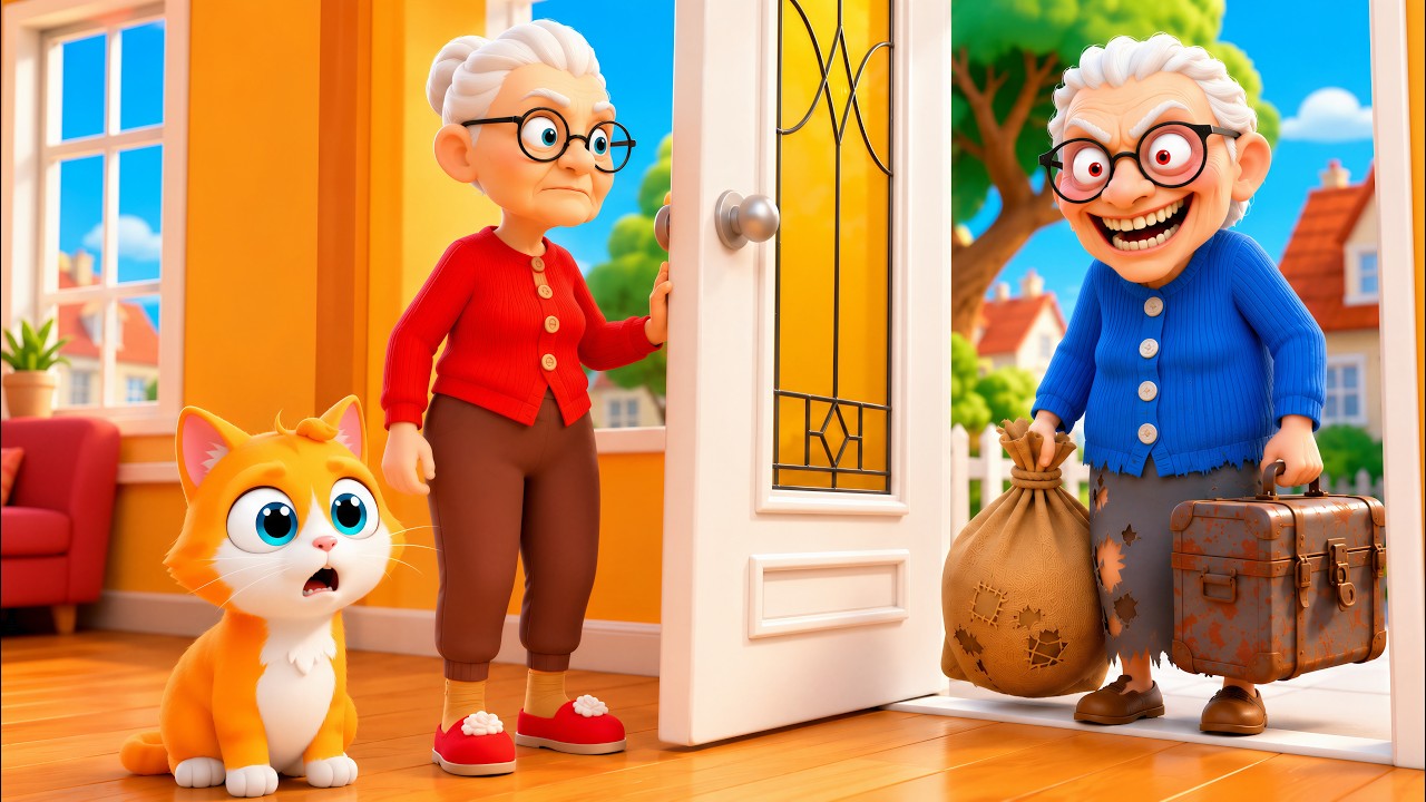 Granny's EVIL TWIN Sister Came To Visit... (I Am Cat VR)