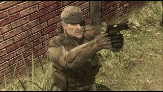 (MGS4) Snake smoking then monkey steals the cig