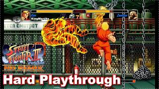 Super Street Fighter 2 Turbo HD Remix | Ken - Hard Playthrough | Xbox 360