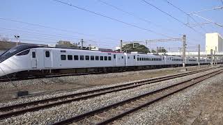 372次自強號通過斗南車站 20221226