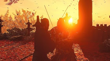 GHOST OF TSUSHIMA - Ending & Final Boss Duel Fight (No Damage, Hard Mode) 4K HDR