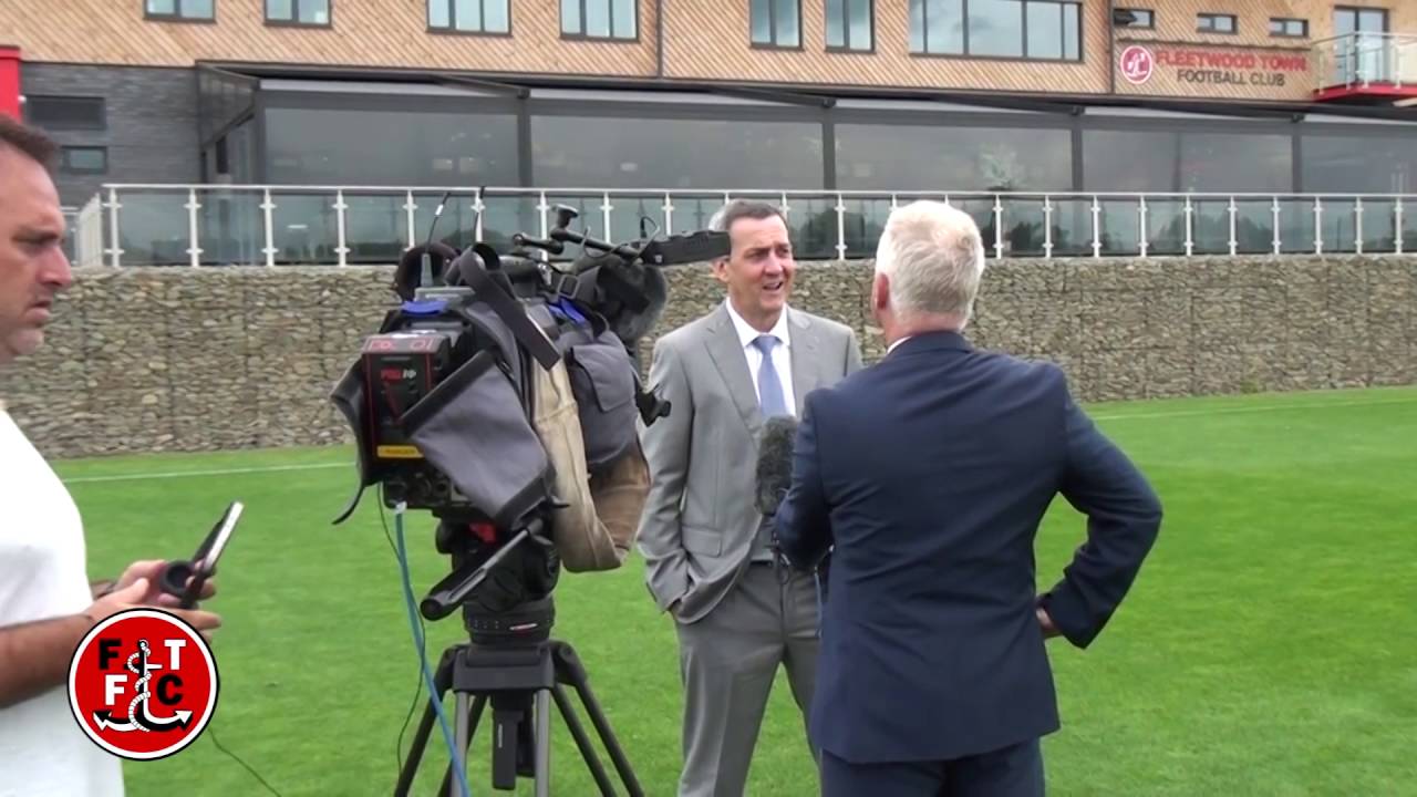 Uwe Rosler meets the press at Fleetwood Town camera iphone 8 plus apk