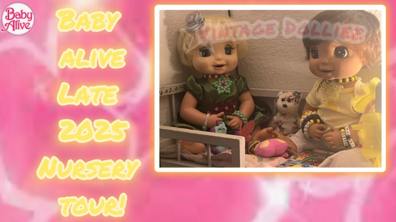 Baby alive 2025 nursery tour! ⭐️🫶🏻