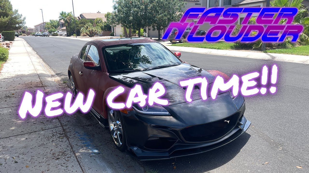 I Bought My First Ever Rotary Powered Car! A Mazda RX8!