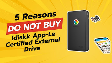 iDiskk App-le Certified 2TB External Drive | 5 Reasons NOT to Buy 🚫💾
