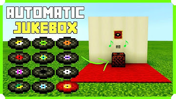 How To Build An Automatic Jukebox In Minecraft Bedrock Edition