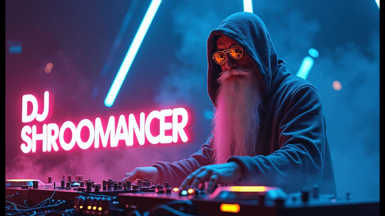 DJ Shroomancer – Neon Club Vibes 🔥4K- Hypnotic Techno & Deep Grooves