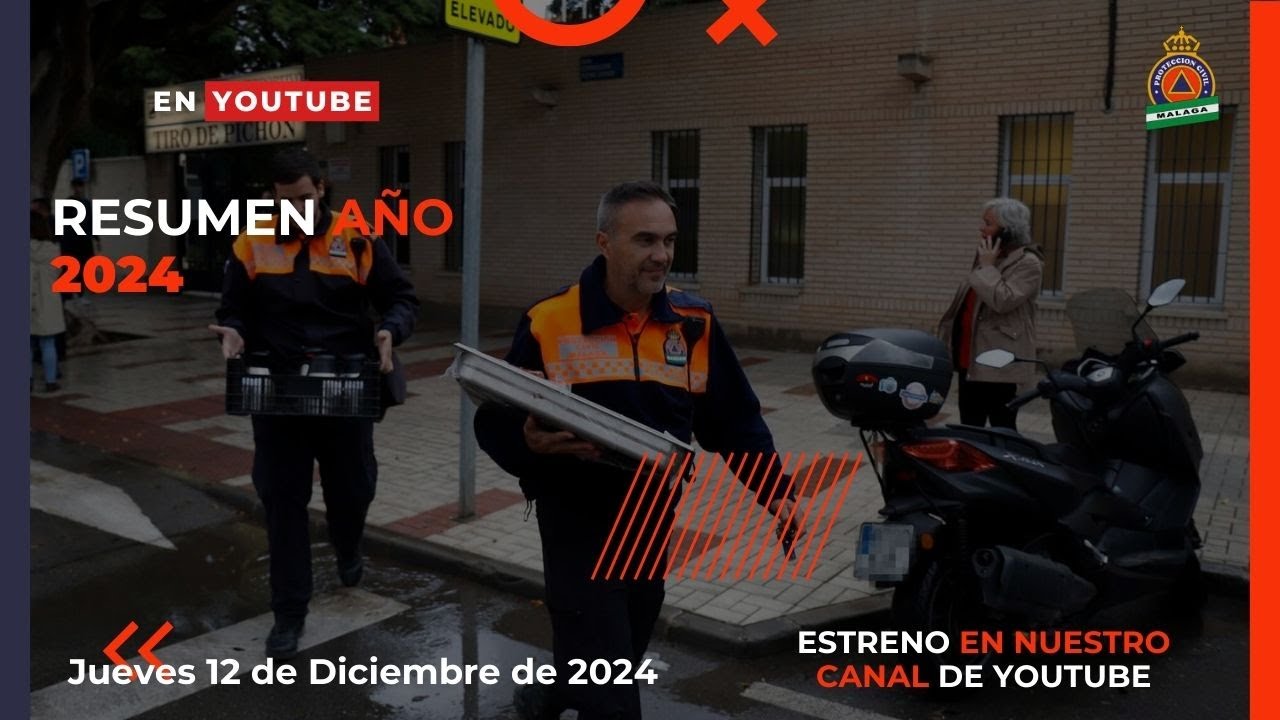 VIDEO RESUMEN AÑO 2024 - PROTECCIÓN CIVIL MÁLAGA