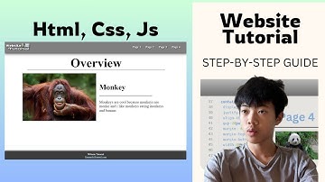 Beginner Friendly Tutorial for Creating a Website from Scratch: HTML, CSS, and JS