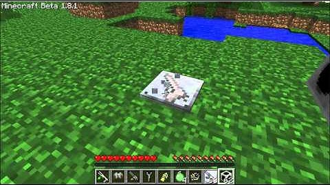 1.8.1 SDK Gun Mod (Minecraft)