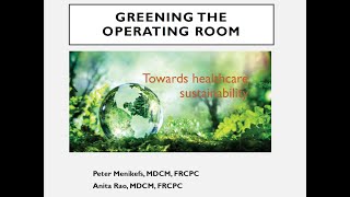 Greening the Operating Room
