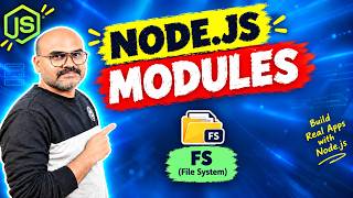 Node.js Modules | File System (fs) Module| University Practical Exam Question Solved