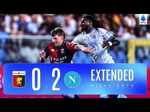 MAXI SINTESI GENOA\u002DNAPOLI 0\u002D2 | EXTENDED HIGHLIGHTS | SERIE A ENILIVE 2026/27