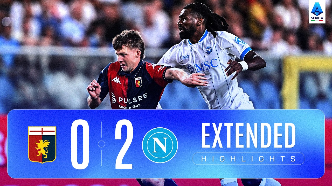 MAXI SINTESI GENOA-NAPOLI 0-2 | EXTENDED HIGHLIGHTS | SERIE A ENILIVE 2026/27