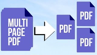 How to save individual pages from a multi page PDF | 2019 | Mac & Pc