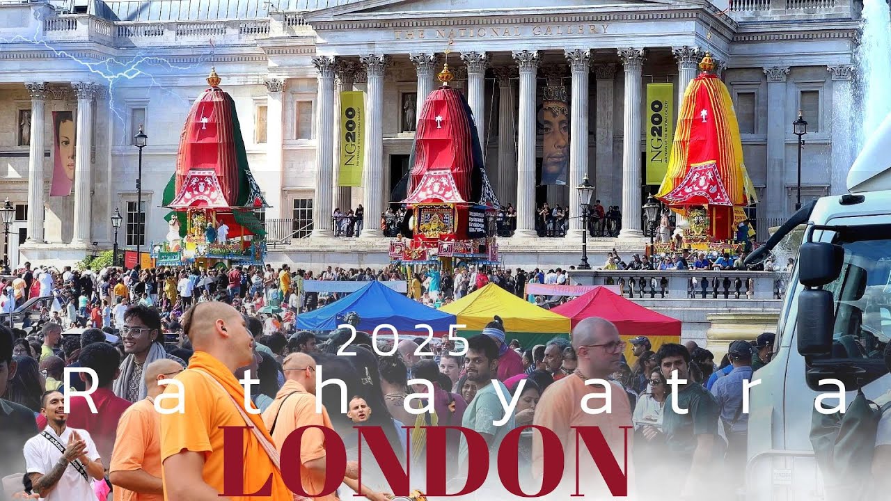 London Rathayatra 2025 in stunning UHD 4K cinematic quality