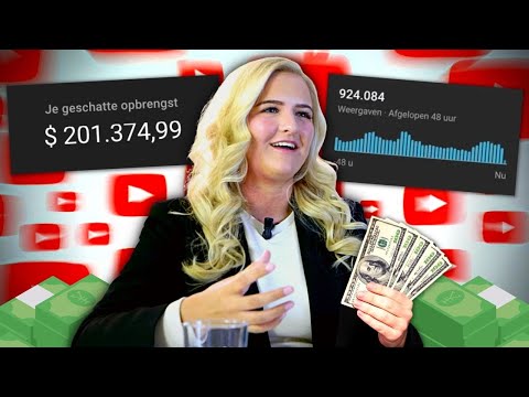 Jelline VERDIENT $200.000,- met Youtube-video’s die ze NIET ZELF maakt!