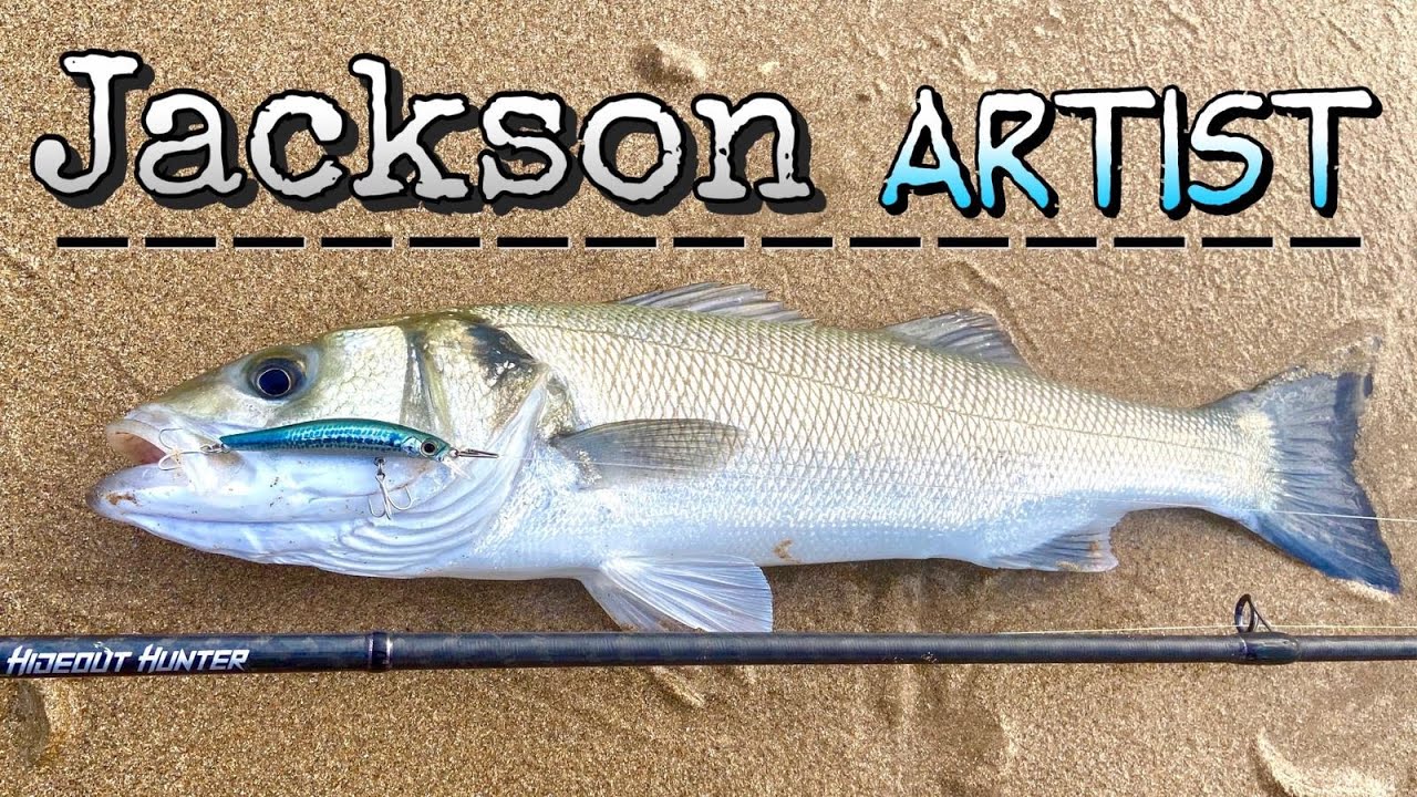 Pesca a Spinning!  SEÑUELO TOP LUBINA! JACKSON ARTIST