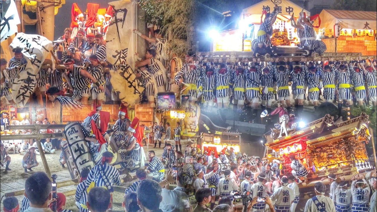 2026.7.20 福島区 野田恵美須神社 夏祭り【太鼓中】宮入り 練り