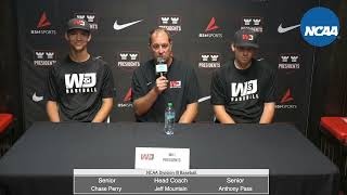 2026 W&J NCAA Baseball Regional Game 3 Press Conference