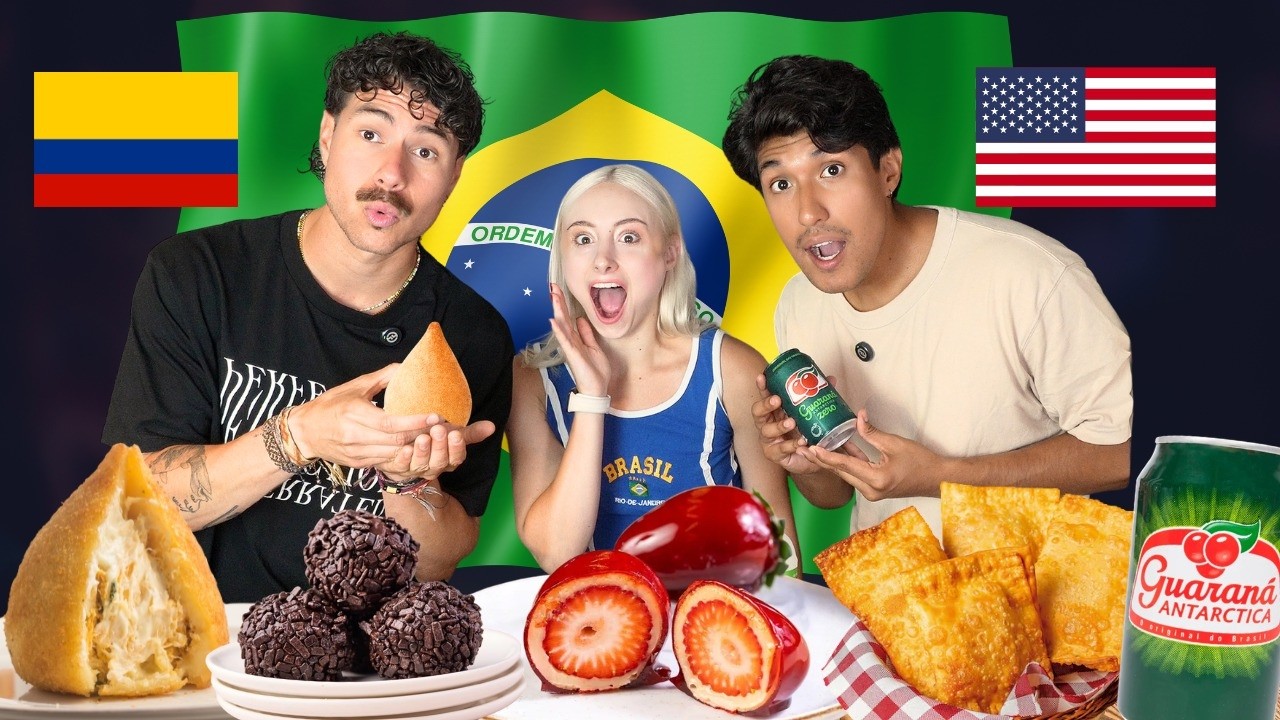 GRINGOS PROVAM COMIDA BRASILEIRA VEGANA