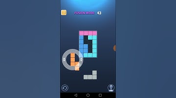 Block Puzzle King Fusion Mode Level 43 Walkthrough Solution