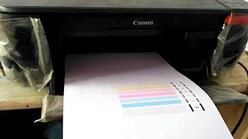 How do I clean the ink jets on my Canon printer?