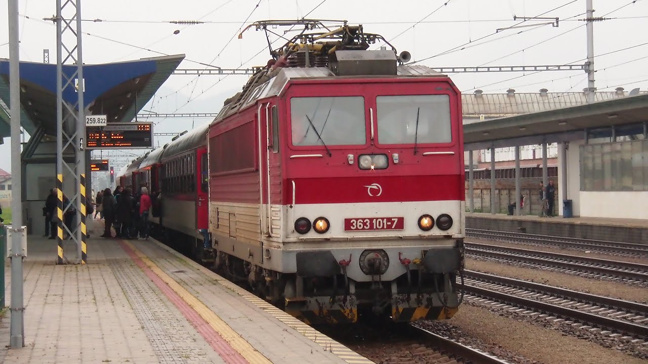 Osobný vlak vs. dobiehajúci cestujúci Kysucké Nové Mesto YouTube