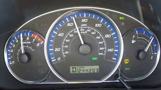 High Mile 2010 Forester XT 0-60 0 60 2010 Forester Xt