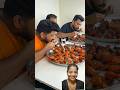 SCHEZWAN CHICKEN LEG PIECE VERSUS CHICKEN LOLLIPOP EATING CHALLENGE 🥚🍗👍#shorts #food #